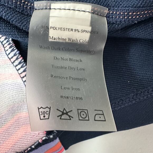 Title Nine Dress Womens XS Multicolor Popover Stretch Tennis Vibrant Active - Picture 8 of 11